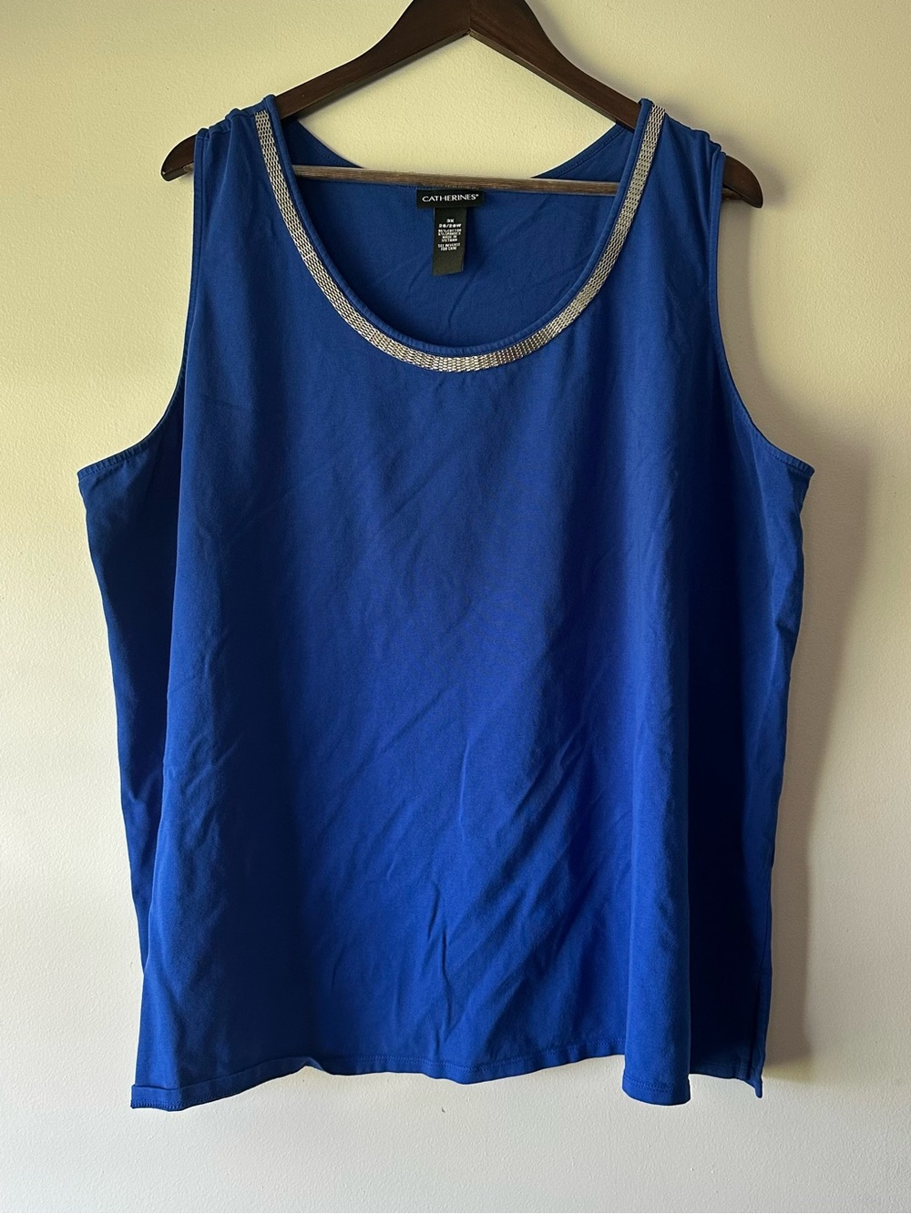 Catherine’s Blue Tank 3X